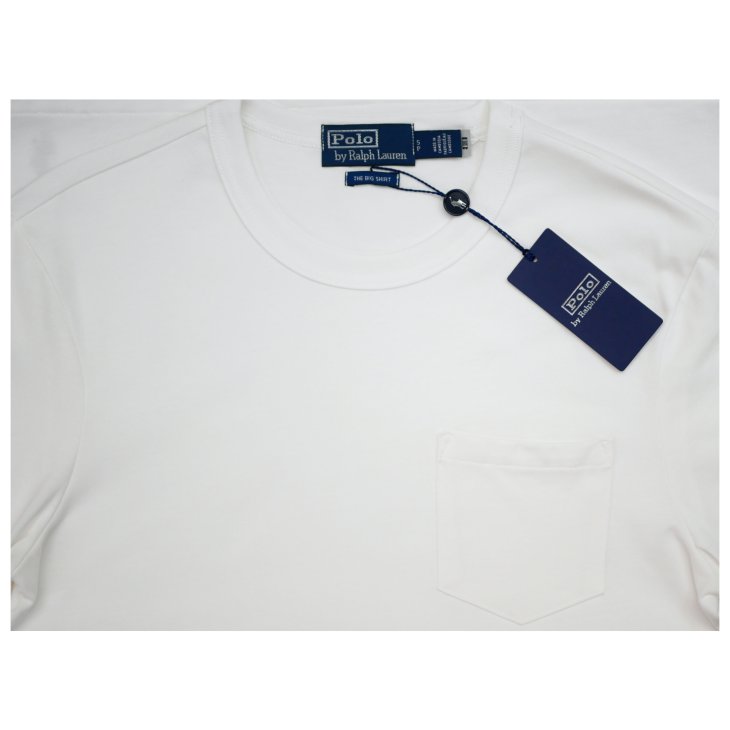 POLO RALPH LAUREN BIG FIT JERSEY POCKET T-SHIRT