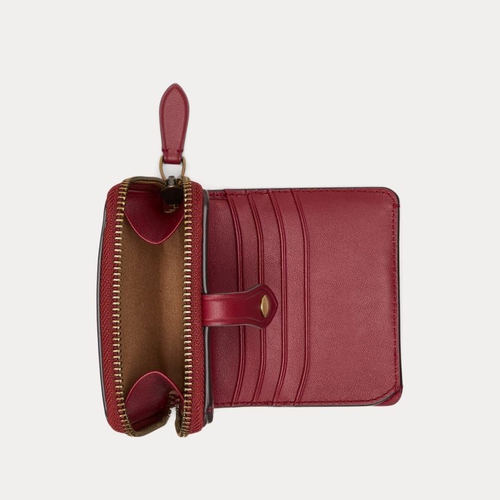 POLO RALPH LAUREN POLO BEAR COMPACT WALLET