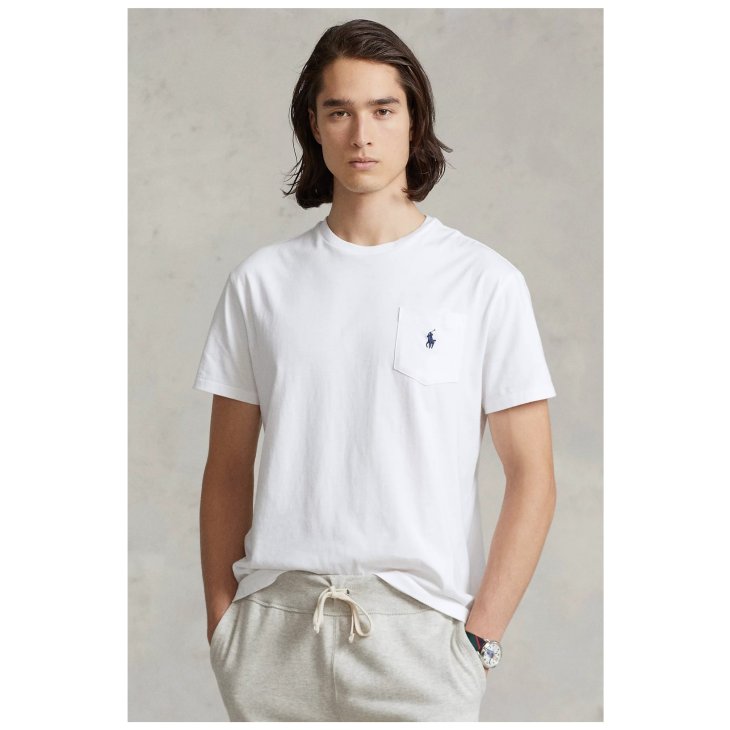POLO RALPH LAUREN JERSEY POCKET T-SHIRT