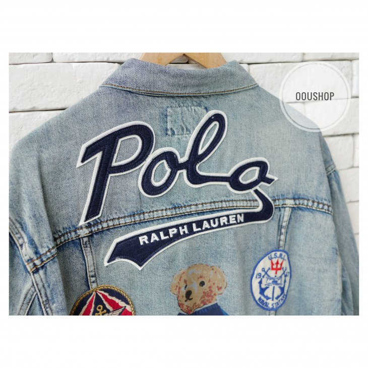POLO RALPH LAUREN POLO BEAR TRUCKER JACKET