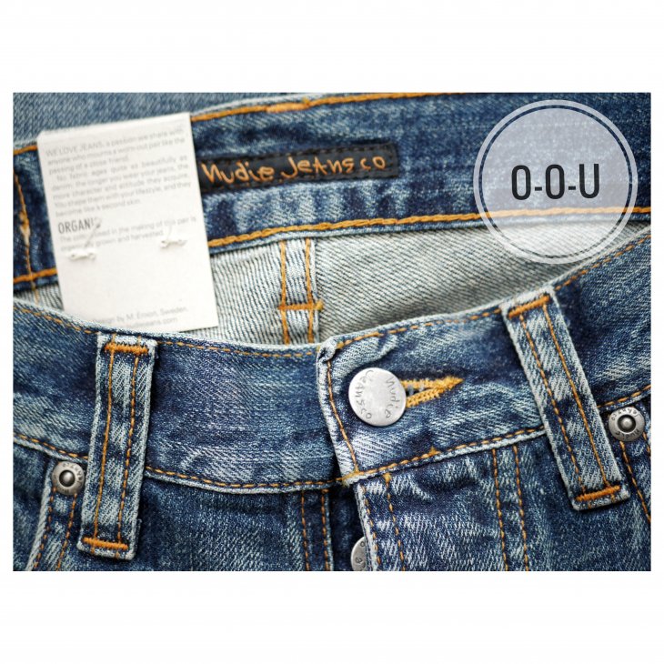 NUDIE JEANS GRIM TIM FREE WORN SELVAGE