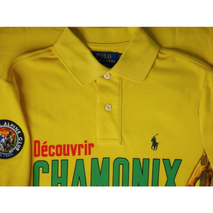 POLO RALPH LAUREN CLASSIC FIT MESH GRAPHIC POLO SHIRT