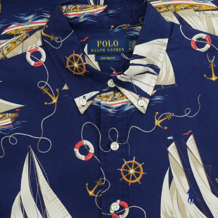 POLO RALPH LAUREN CLASSIC FIT NAUTICAL OXFORD SHIRT