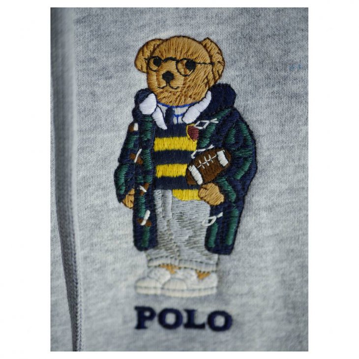 POLO BEAR FLEECE HOODIE