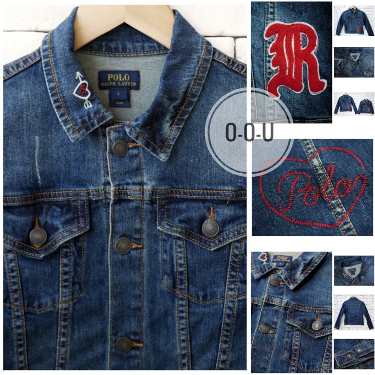 POLO RALPH LAUREN GIRLS DENIM TRUCKER JACKET