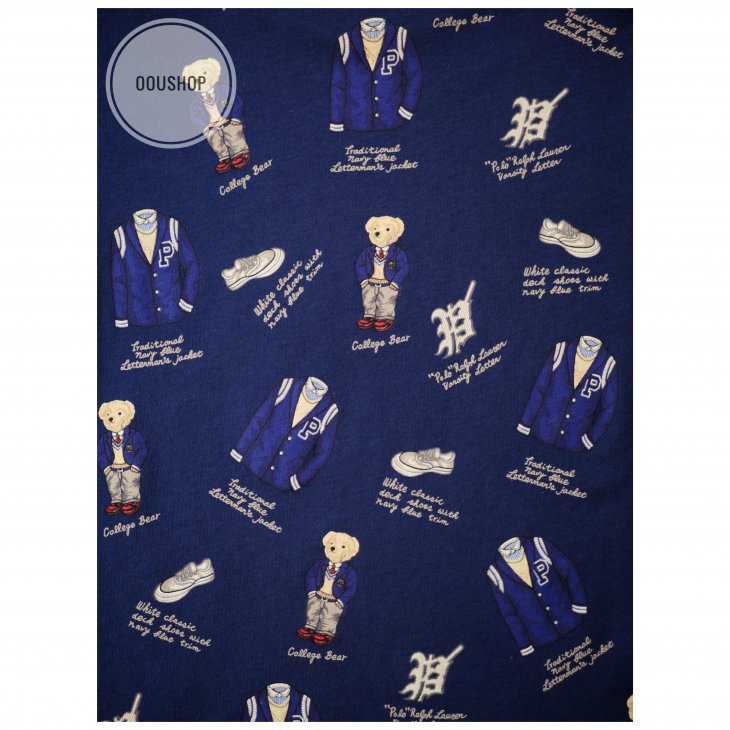 POLO RALPH LAUREN POLO BEAR KIDS COTTON JERSEY TEE