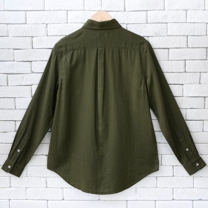 POLO RALPH LAUREN SLIM FIT LINEN SHIRT
