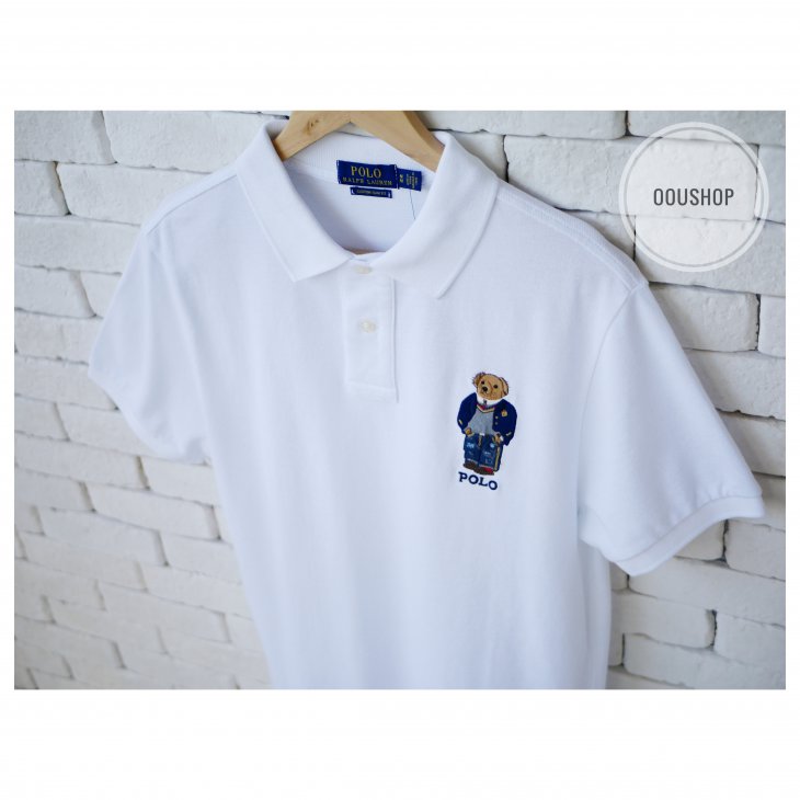 POLO RALPH LAUREN CUSTOM SLIM FIT BEAR POLO