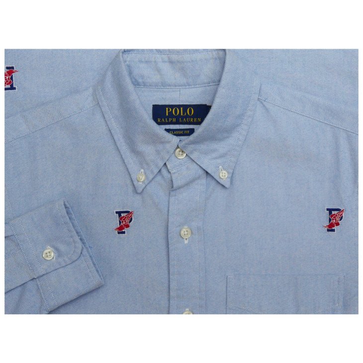 POLO RALPH LAUREN CLASSIC FIT P-WING OXFORD SHIRT