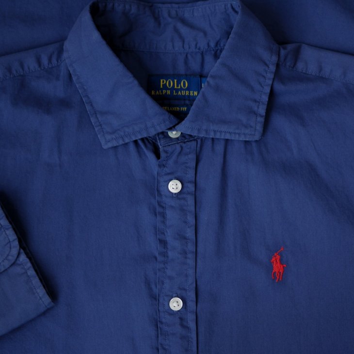 POLO RALPH LAUREN WOMEN RELAXED FIT COTTON TWILL SHIRT