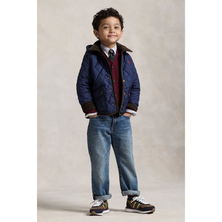 POLO RALPH LAUREN KIDS HOODED BARN JACKET