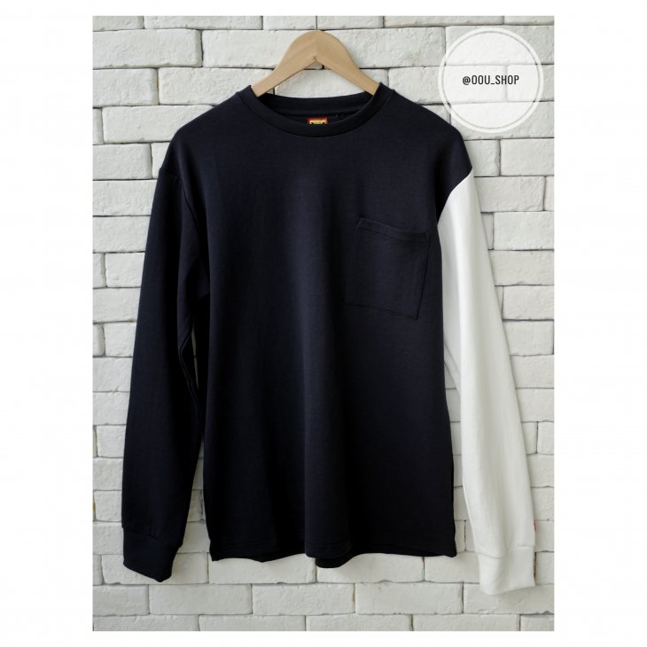 HUMAN MADE TWO TONE LONG-T