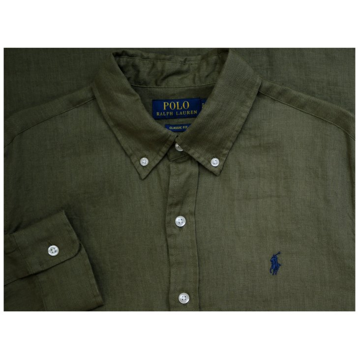 POLO RALPH LAUREN CLASSIC FIT LINEN SHIRT