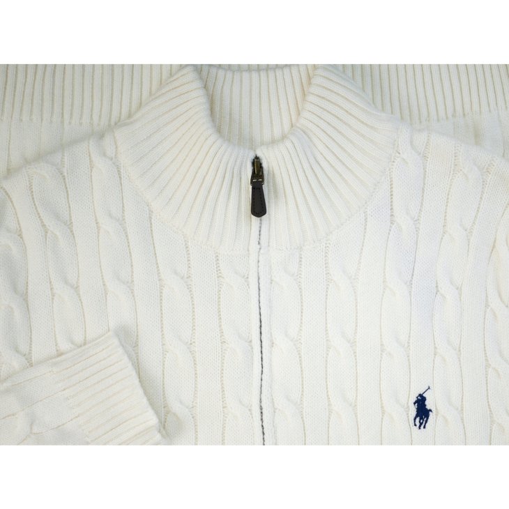 POLO RALPH LAUREN CABLE-KNIT WOOL-CASHMERE JUMPER