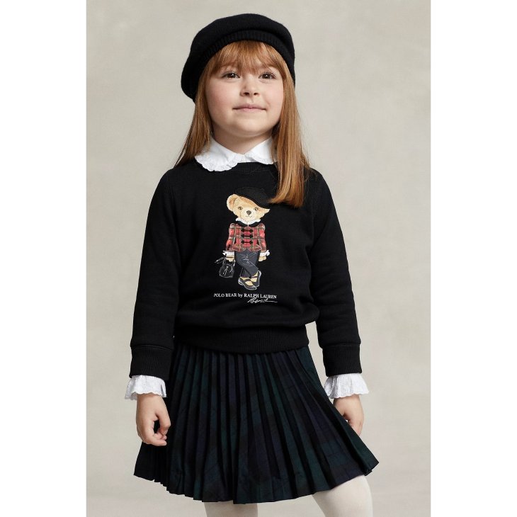 POLO RALPH LAUREN KIDS POLO BEAR FLEECE SWEATSHIRT