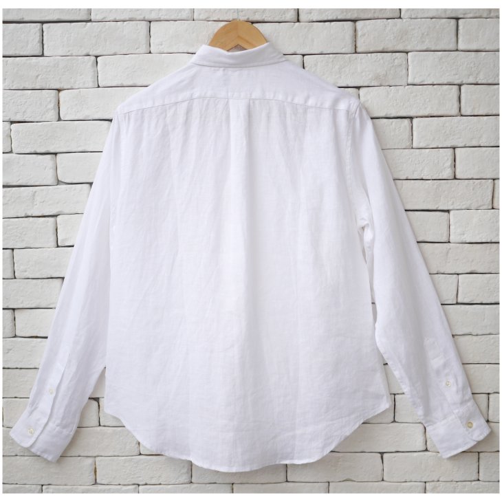 POLO RALPH LAUREN WOMEN CLASSIC FIT LINEN SHIRT