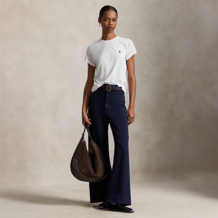 POLO RALPH LAUREN WOMEN COTTON JERSEY TEE
