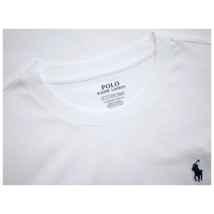 POLO RALPH LAUREN CUSTOM SLIM FIT COTTON T-SHIRT