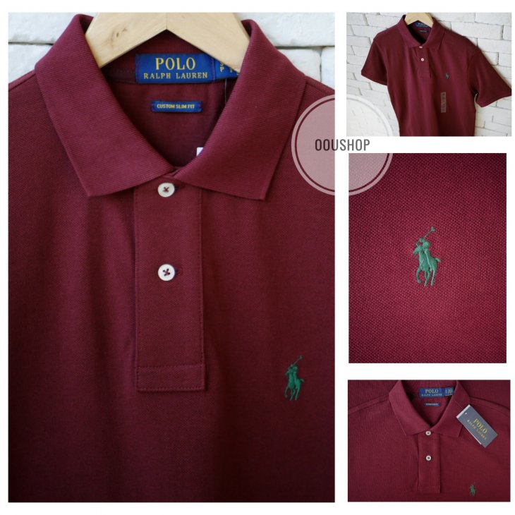 POLO RALPH LAUREN CUSTOM SLIM FIT MESH POLO