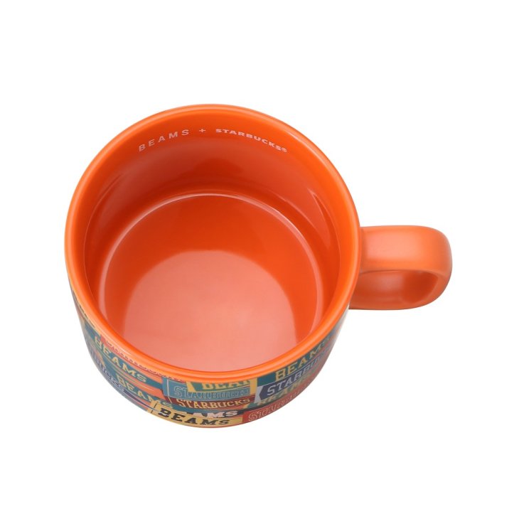 BEAMS x Starbucks Recycled Ceramic Mug Pennant Design [355ml]
