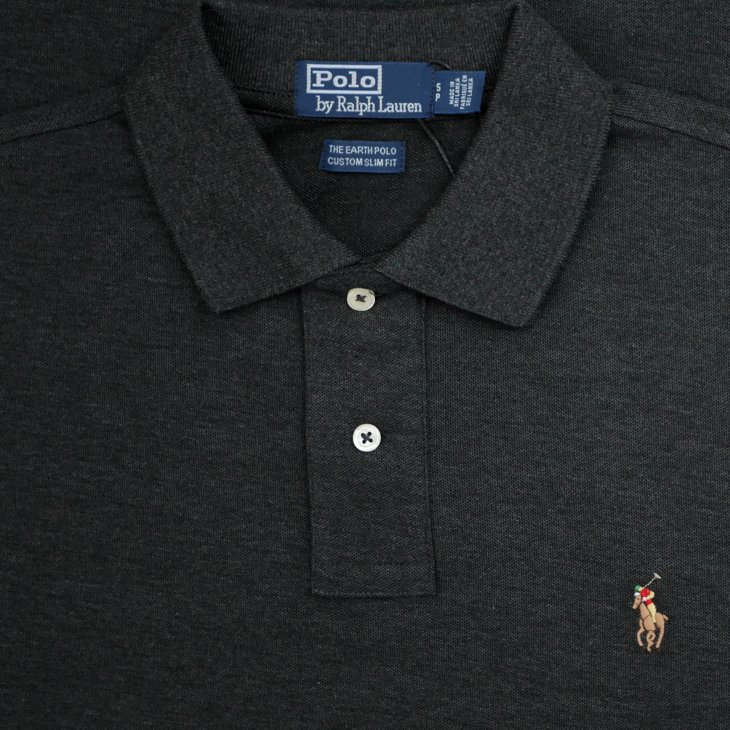 POLO RALPH LAUREN CUSTOM SLIM FIT POLO SHIRT