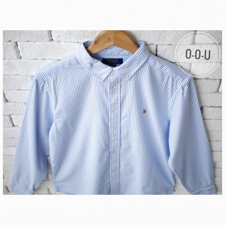 POLO RALPH LAUREN BOYS STRIPED COTTON SHIRT
