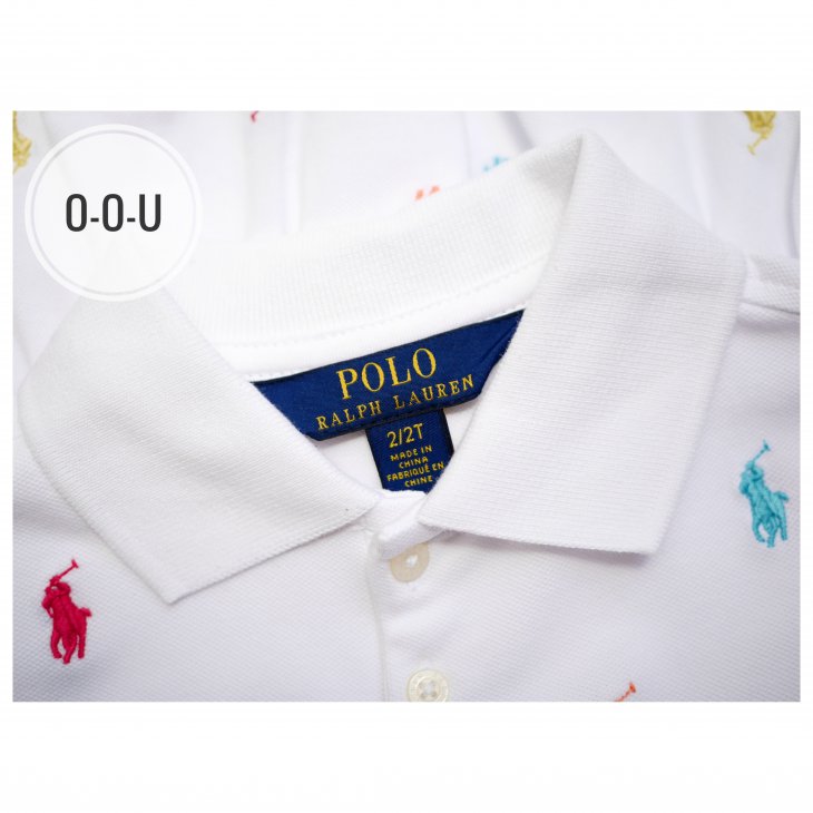 POLO RALPH LAUREN KIDS POLO PONY MESH POLO DRESS