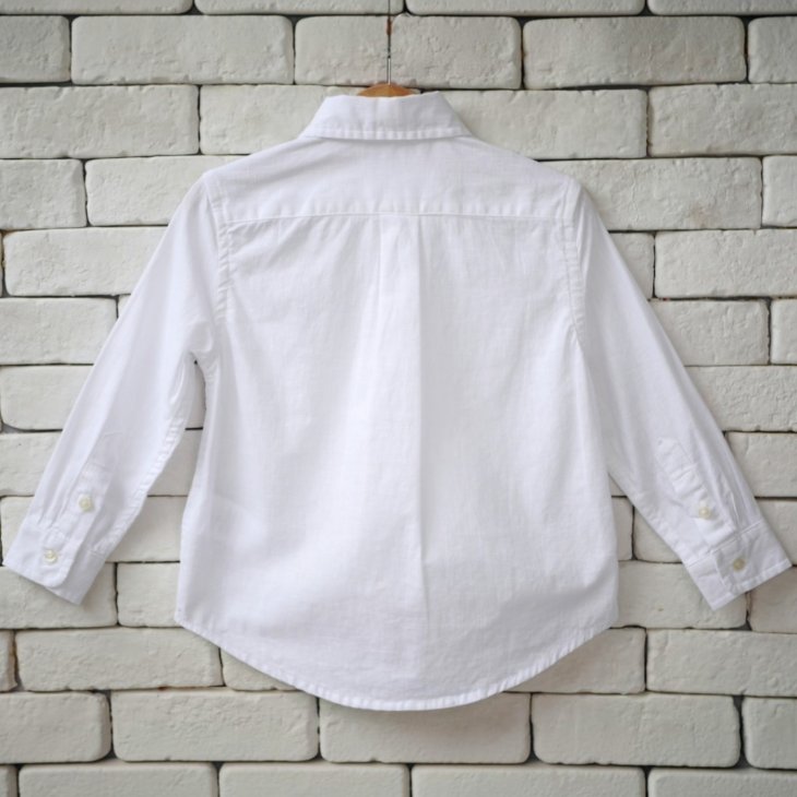 POLO RALPH LAUREN KIDS LINEN COTTON SHIRT