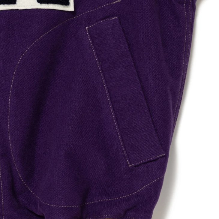 HUMAN MADE SATIN VARSITY JACKET