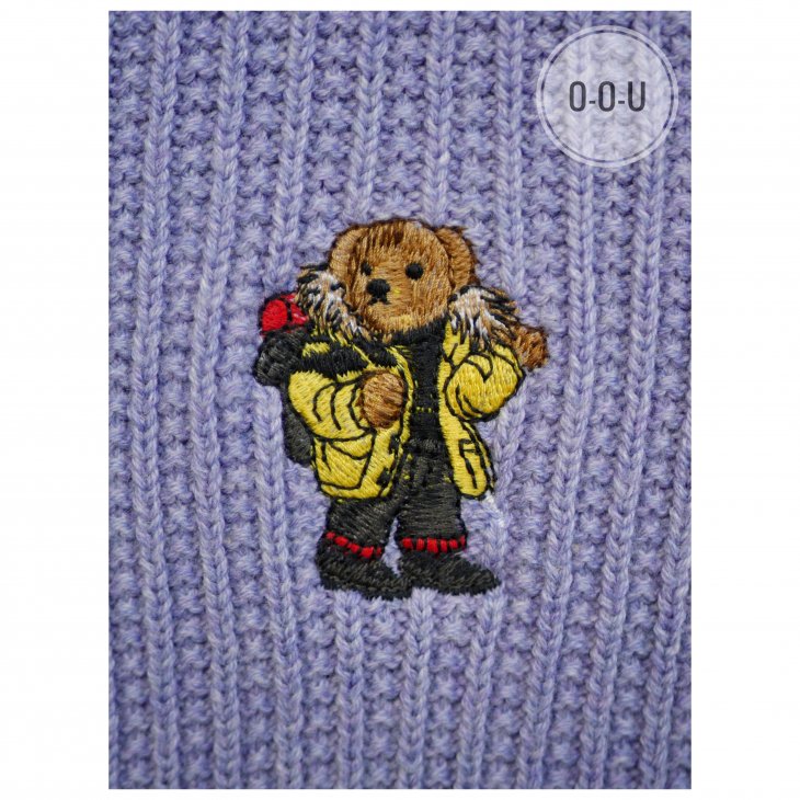 POLO RALPH LAUREN KIDS POLO BEAR COTTON CARDIGAN