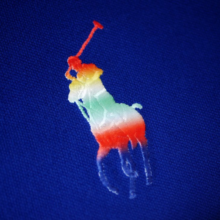 POLO RALPH LAUREN GIRLS BIG PONY COTTON MESH POLO DRESS