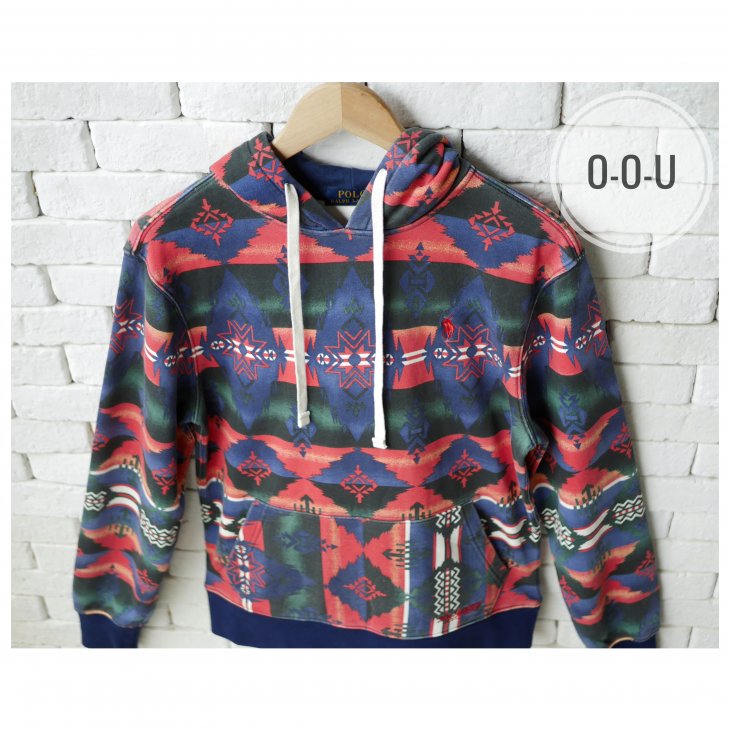 POLO RALPH LAUREN SOUTHWESTERN COTTON HOODIE