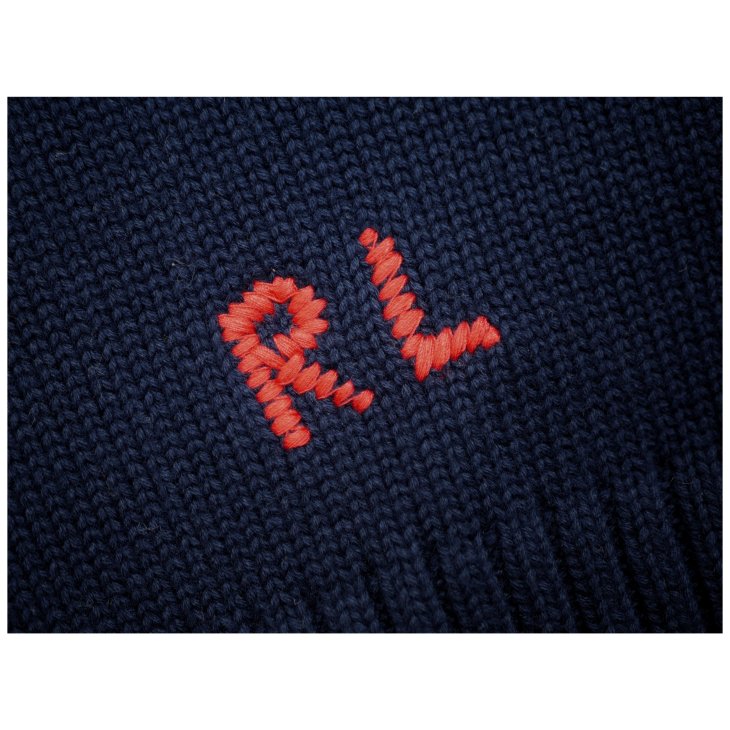 POLO RALPH LAUREN POLO BEAR COTTON-BLEND SWEATER