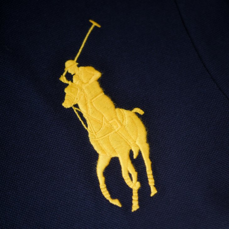 POLO RALPH LAUREN CUSTOM SLIM FIT BIG PONY MESH POLO SHIRT