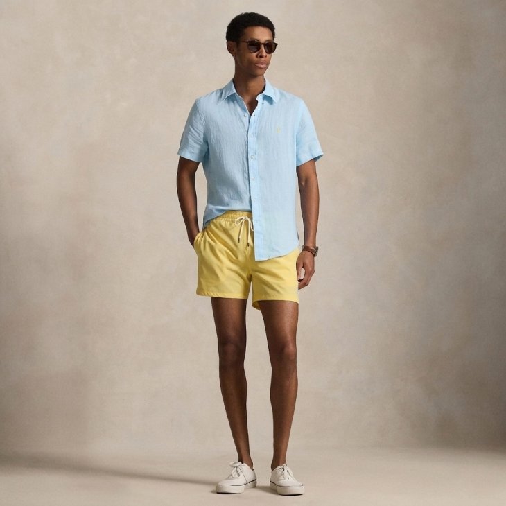 POLO RALPH LAUREN CLASSIC FIT LINEN SHIRT