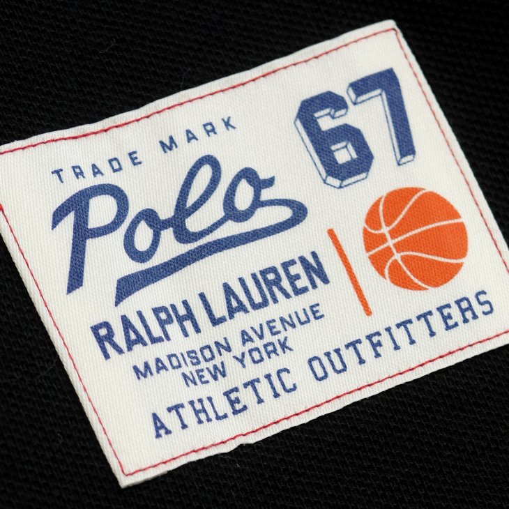 POLO RALPH LAUREN CLASSIC FIT MESH GRAPHIC POLO SHIRT