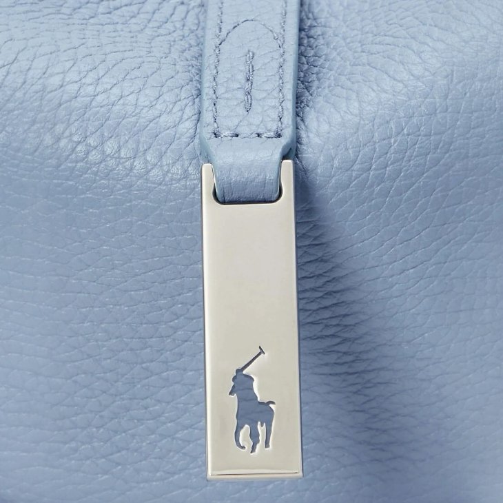 POLO RALPH LAUREN POLO ID PEBBLED MINI SHOULDER BAG