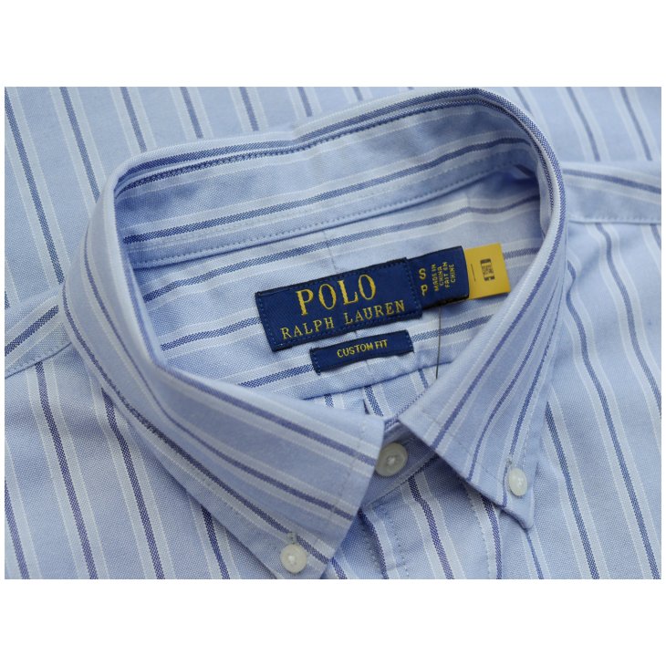 POLO RALPH LAUREN CUSTOM FIT STRIPED SHIRT