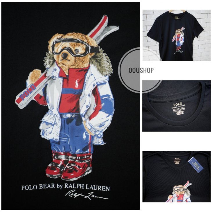 POLO RALPH LAUREN SKI BEAR JERSEY T-SHIRT
