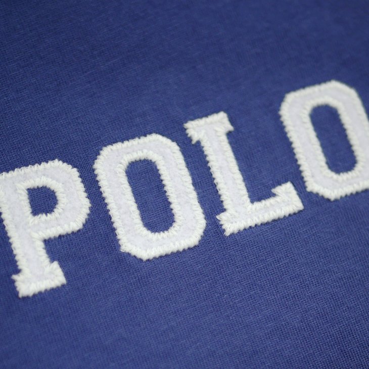 POLO RALPH LAUREN BOYS LOGO COTTON JERSEY RINGER TEE