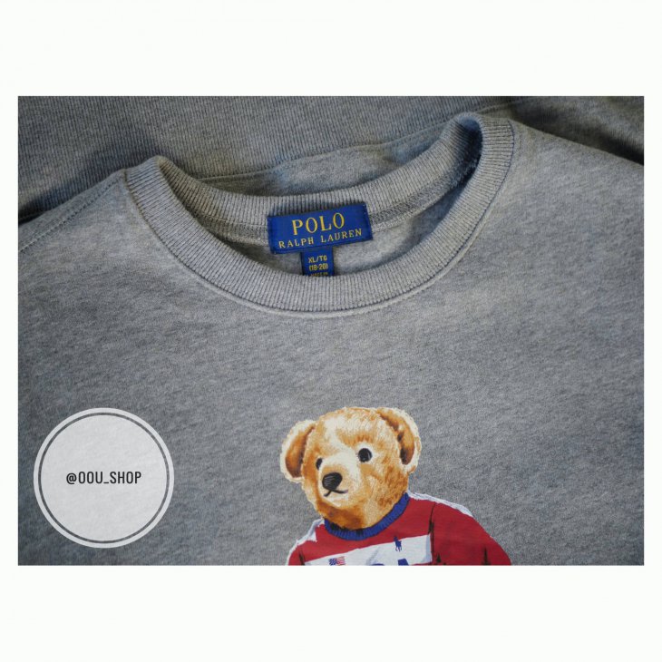 POLO RALPH LAUREN POLO FOOTBALL BEAR BOYS SWEATSHIRTS