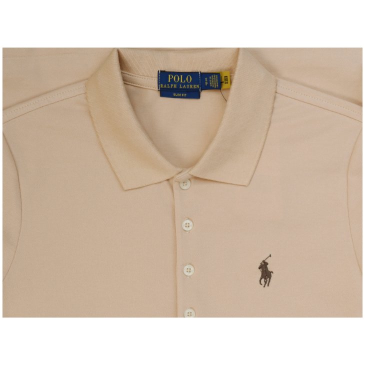 POLO RALPH LAUREN WOMEN SLIM FIT STRETCH POLO SHIRT