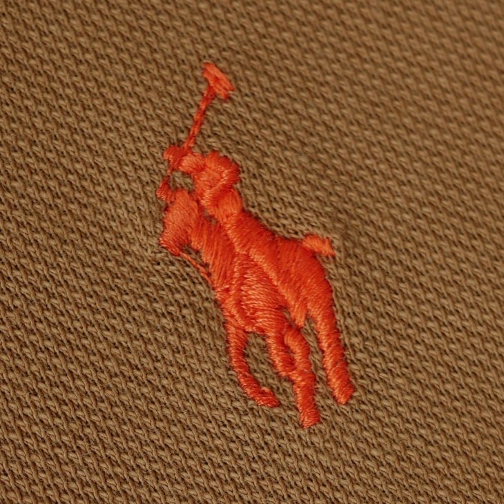 POLO RALPH LAUREN THE EARTH CUSTOM SLIM FIT POLO SHIRT