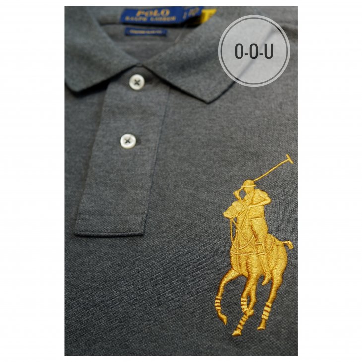 POLO RALPH LAUREN CUSTOM SLIM FIT BIG PONY POLO SHIRT