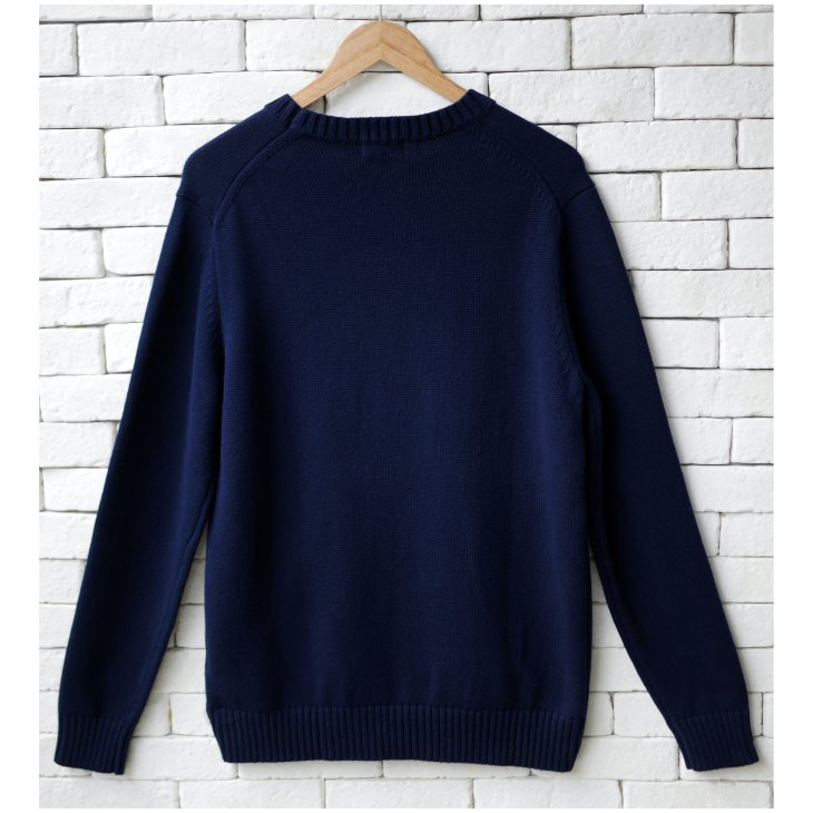 POLO RALPH LAUREN POLO BEAR COTTON-BLEND SWEATER