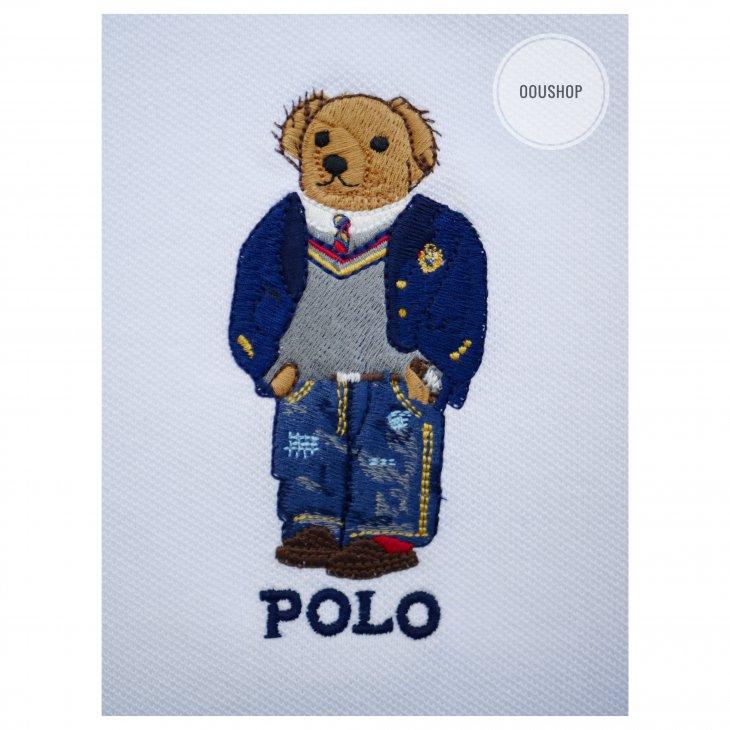 POLO RALPH LAUREN CUSTOM SLIM FIT BEAR POLO