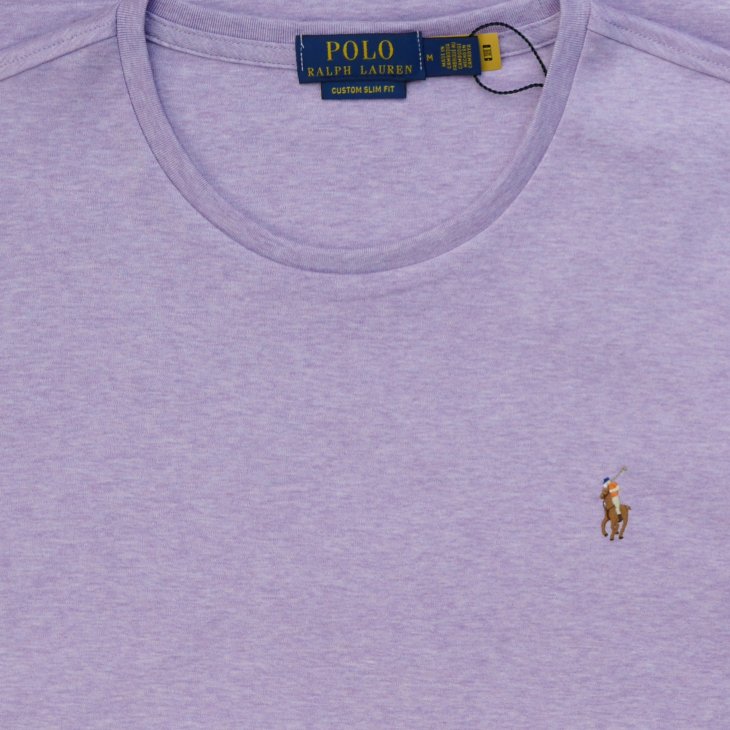 POLO RALPH LAUREN CUSTOM SLIM FIT COTTON T-SHIRT