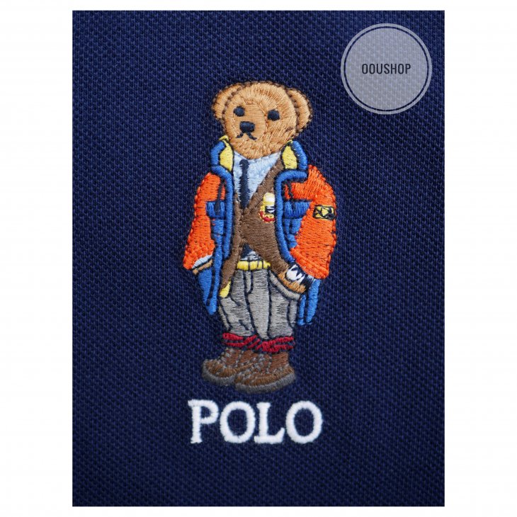 POLO RALPH LAUREN CUSTOM SILM FIT POLO BEAR POLO SHIRT