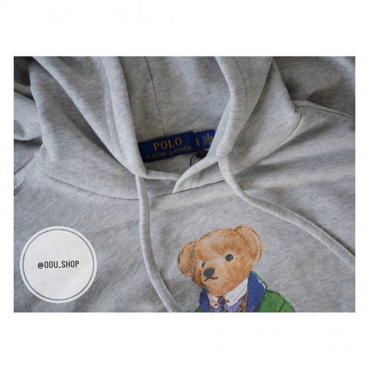 POLO RALPH LAUREN POLO BEAR COTTON HOODIE