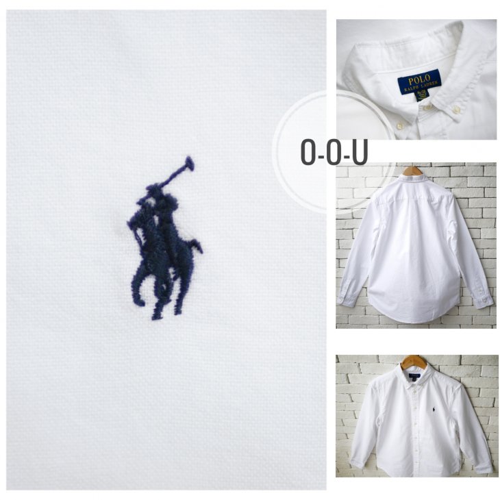 POLO RALPH LAUREN BOYS COTTON OXFORD SHIRT